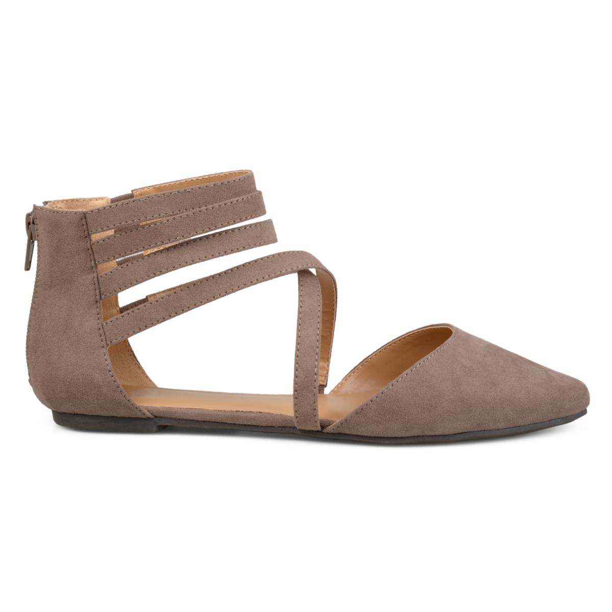 (取寄) ジュルネ コレクション レディース コンフォート フォーム マーリー フラッツ Journee Collection women Comfort Foam Marlee Flat Black Journee Collection Women's Tru Comfort Foam Marlee Flat | HSN