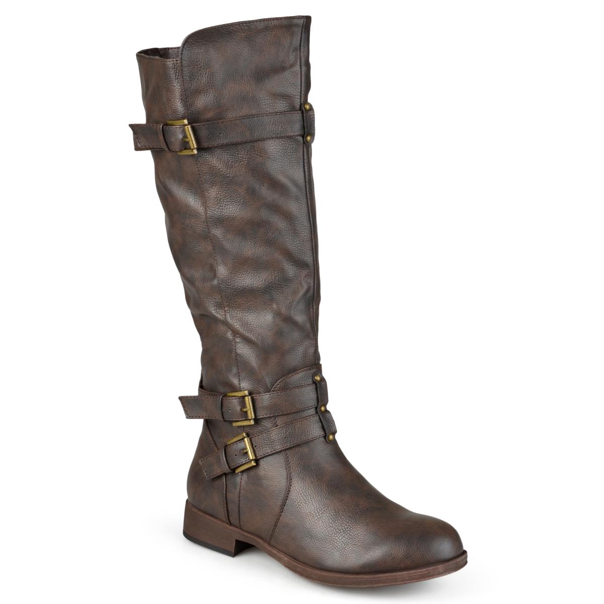 Journee collection taven top women's riding boots