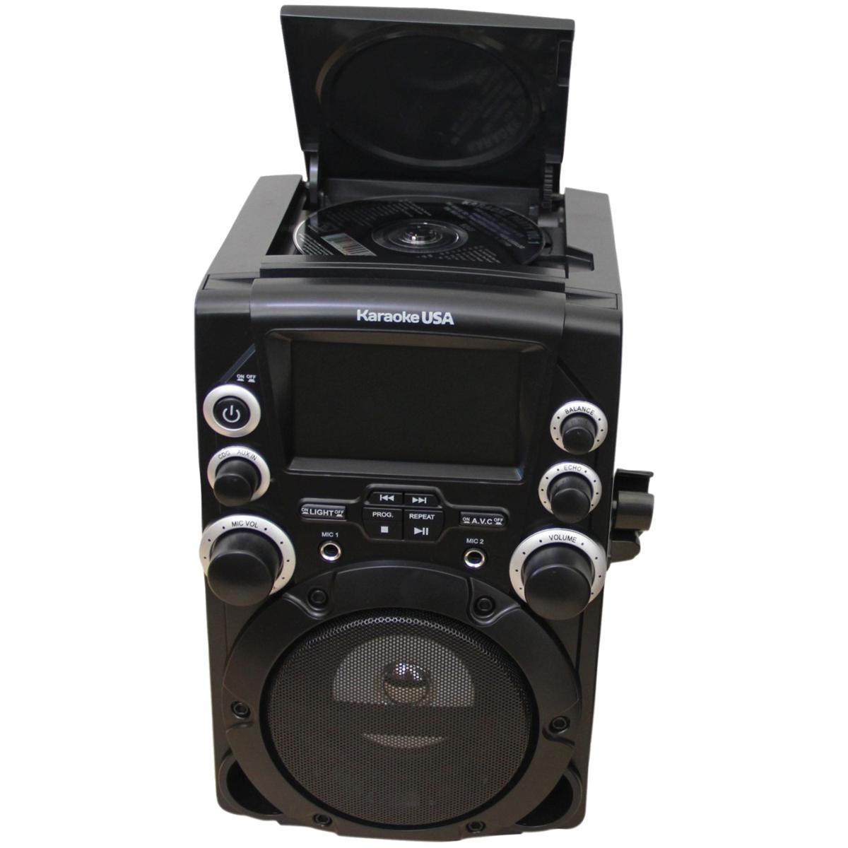 CD+G Karaoke Machine with 4.3 TFT Color Monitor