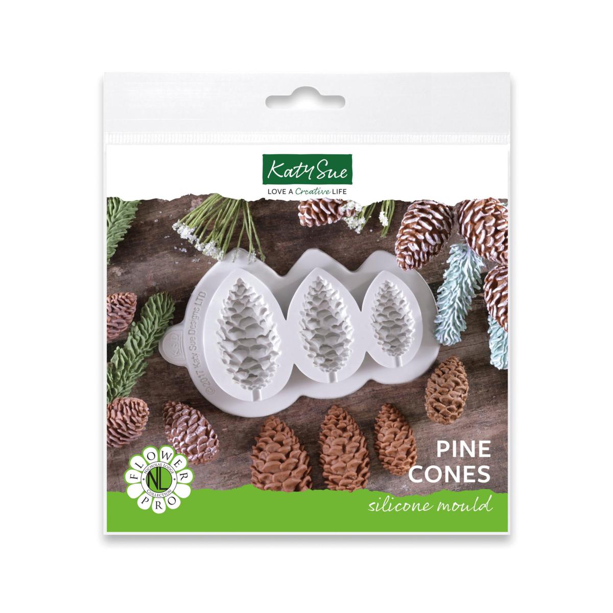 Katy Sue Flower Pro Pinecones Silicone Mould - 22414270