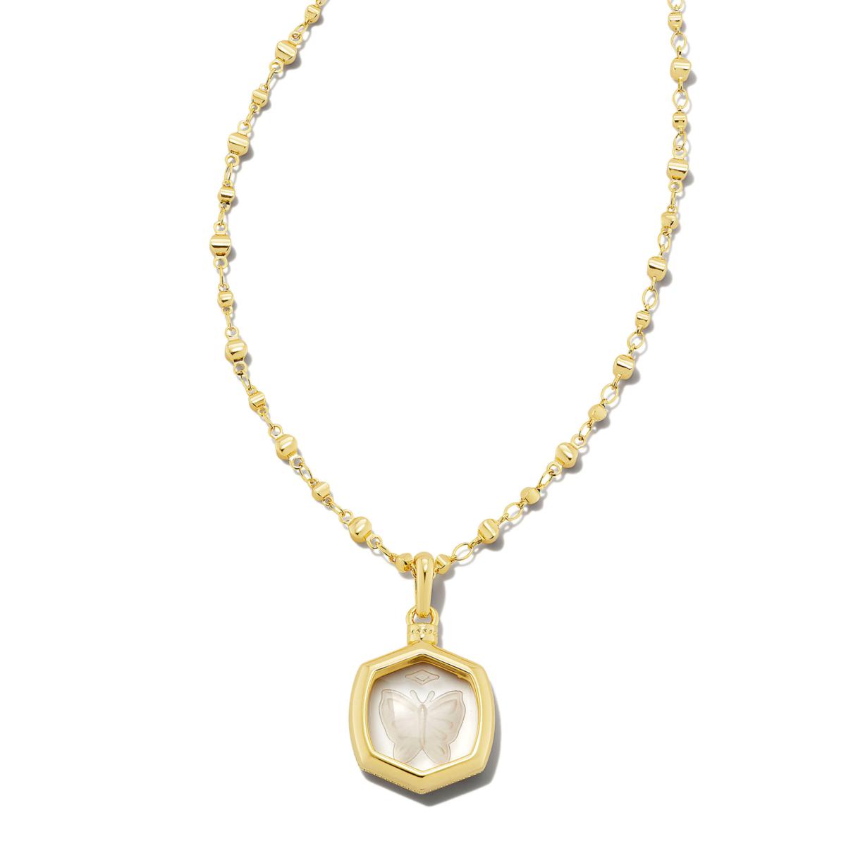 Kendra Scott Davie Nature Intaglio Pendant Necklace Bracelet