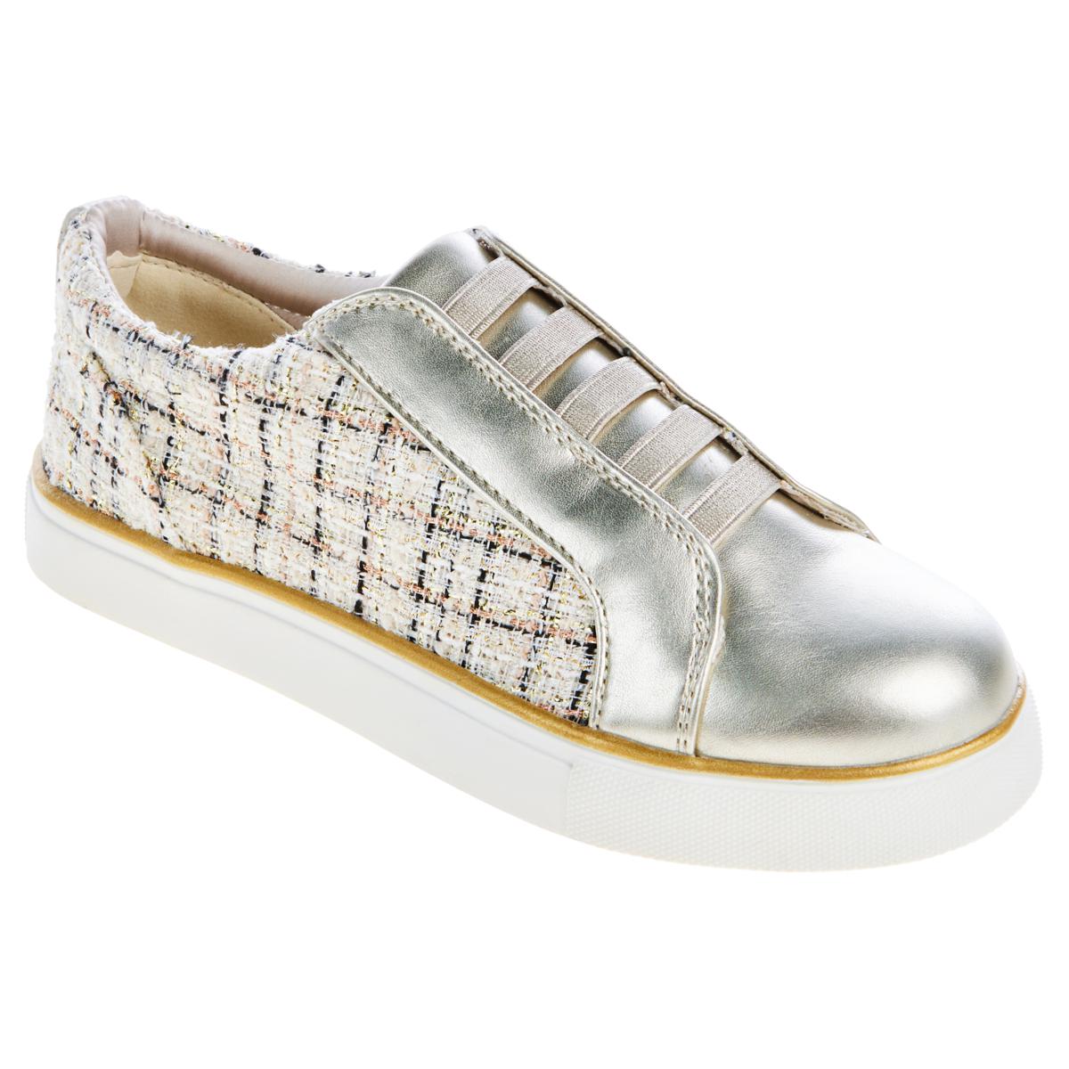 (取寄) ケネスコール リアクション レディース ホイットニー Kenneth Cole Reaction women Whitney Silver Kenneth Cole Reaction Bonnie Tweed Slip-On Sneaker | HSN