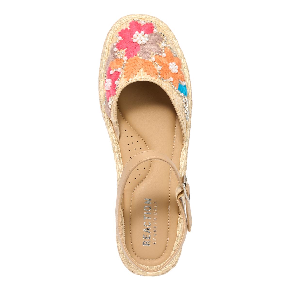 Kenneth Cole Reaction Elmar Raffia Espadrille Flat | HSN