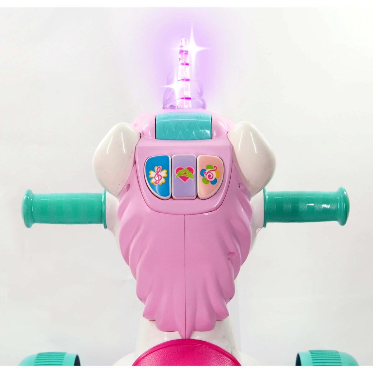 Kiddieland Light N Sounds Magical Ride Along Unicorn 20490845 HSN