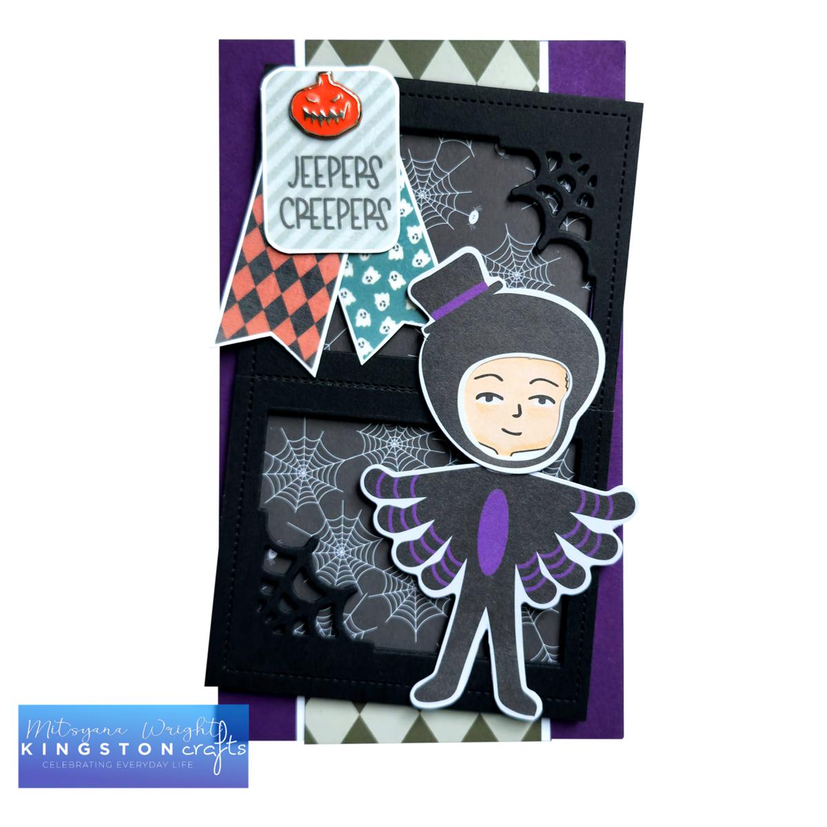 Kingston Crafts Falloween Paper Doll and Accessories Kit - 1568