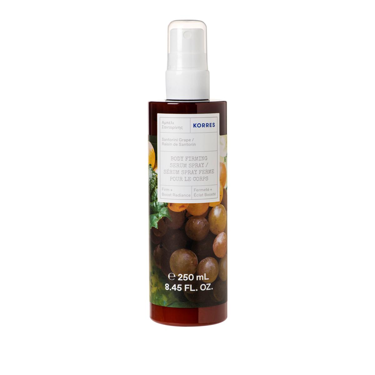 Korres White Grape Body Firming Serum Spray 9948572 HSN