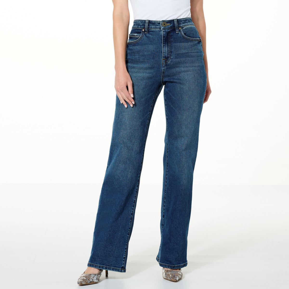La Joie High-Rise Relaxed Bootcut Jean 20919631 HSN