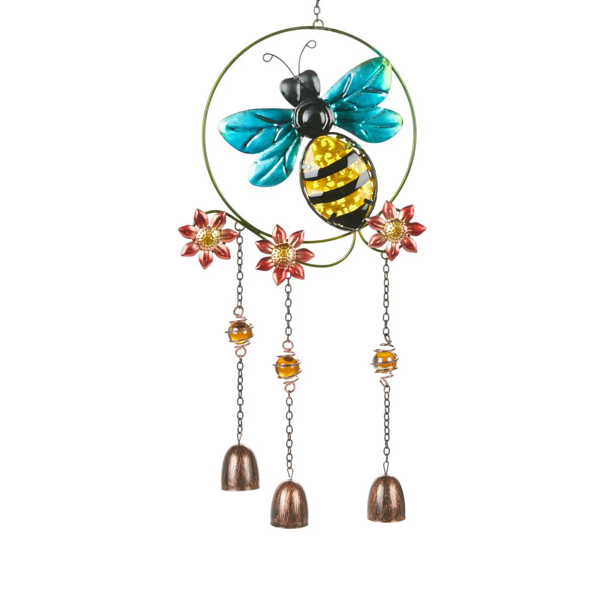 Metal Bumble Bee Decorative Novelty Hanging Birdhouse Home Garden