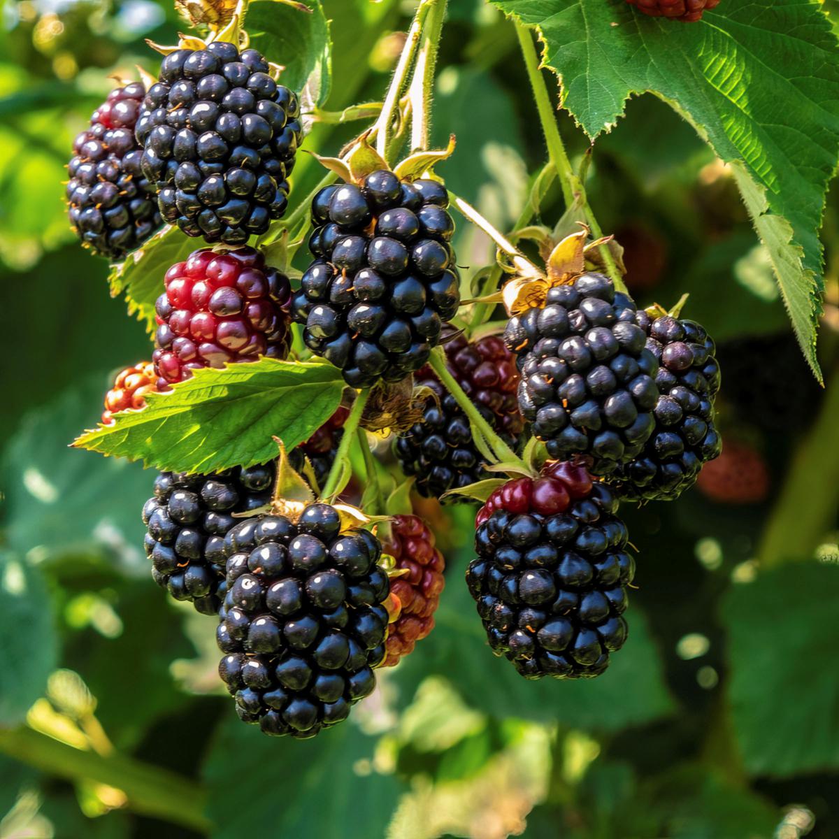 Leaf & Petal 1-Piece Everbearing Blackberry | HSN