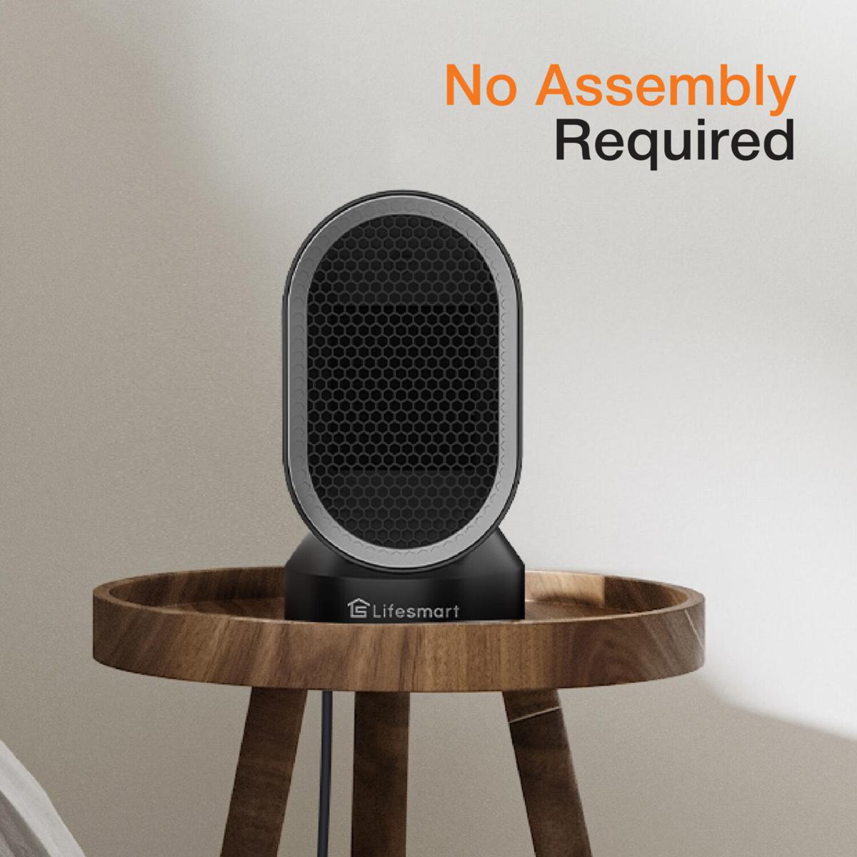 Lifesmart 600W Ceramic Heater - 9948804 | HSN