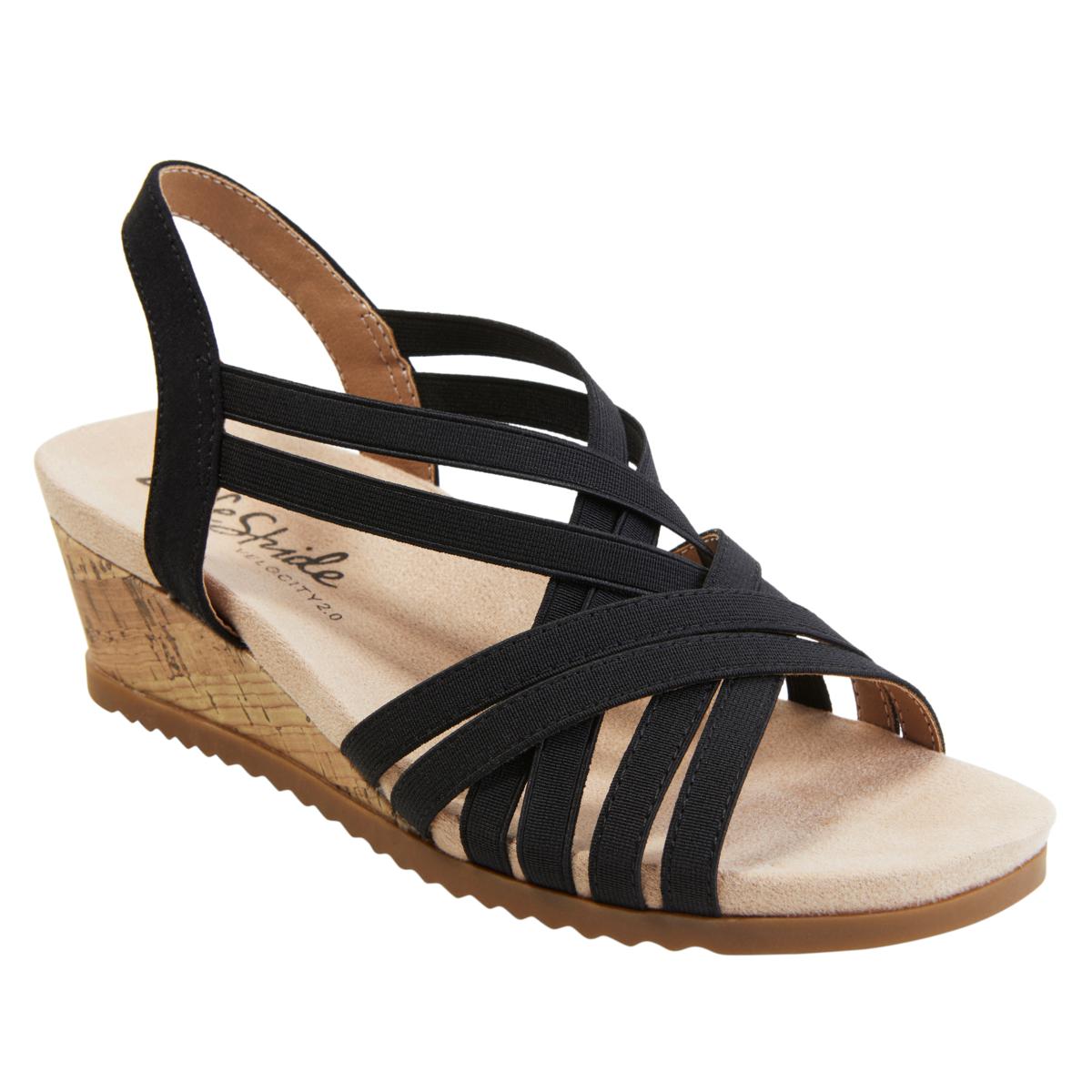 Lifestride on sale wedge sandals