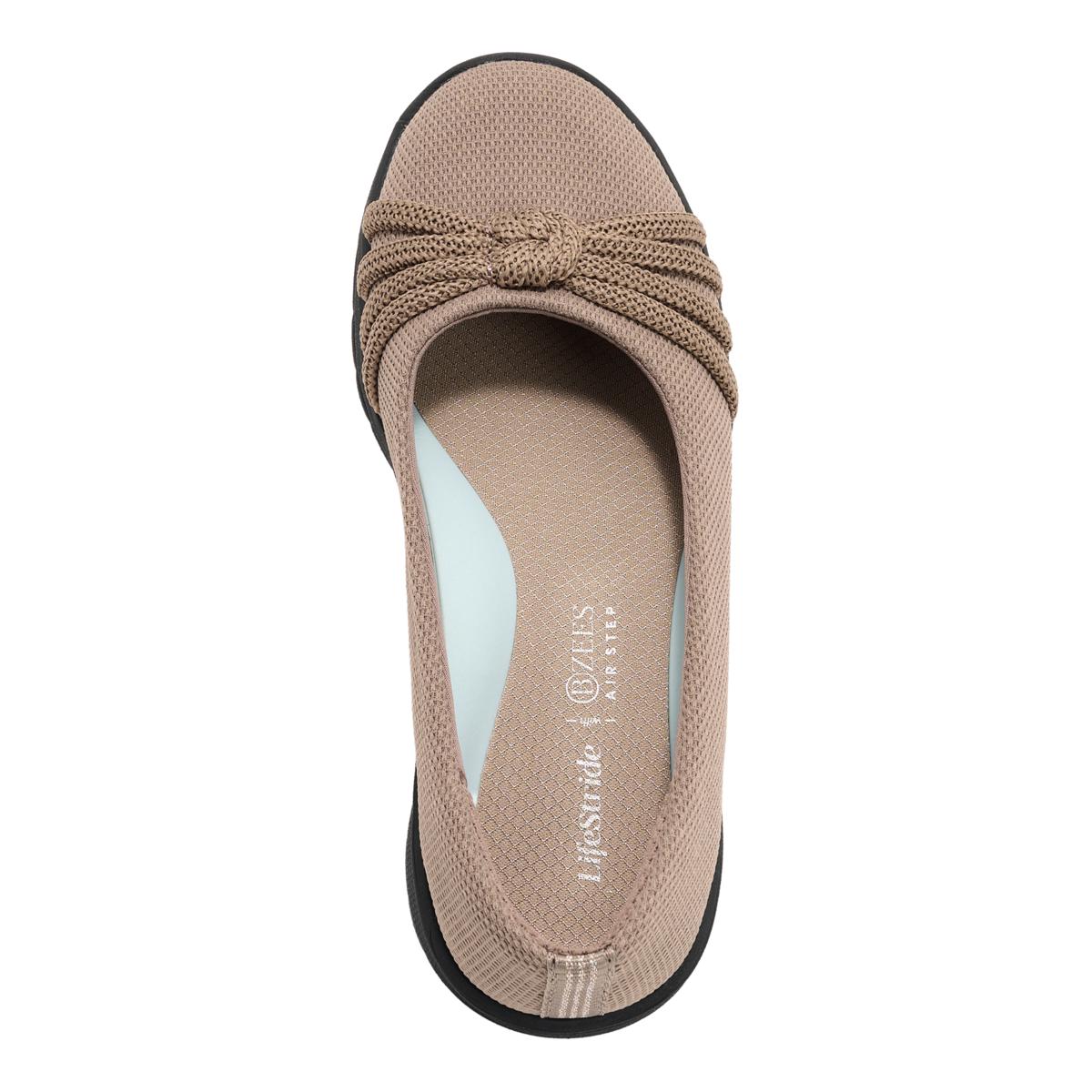 BZees Air Step Women’s 9 Medium by Lifestride. Canvas Sneakers in Light Tan Amazon.com | BZees Womens Happy Friday Sneaker Beige 5 M  main image 4