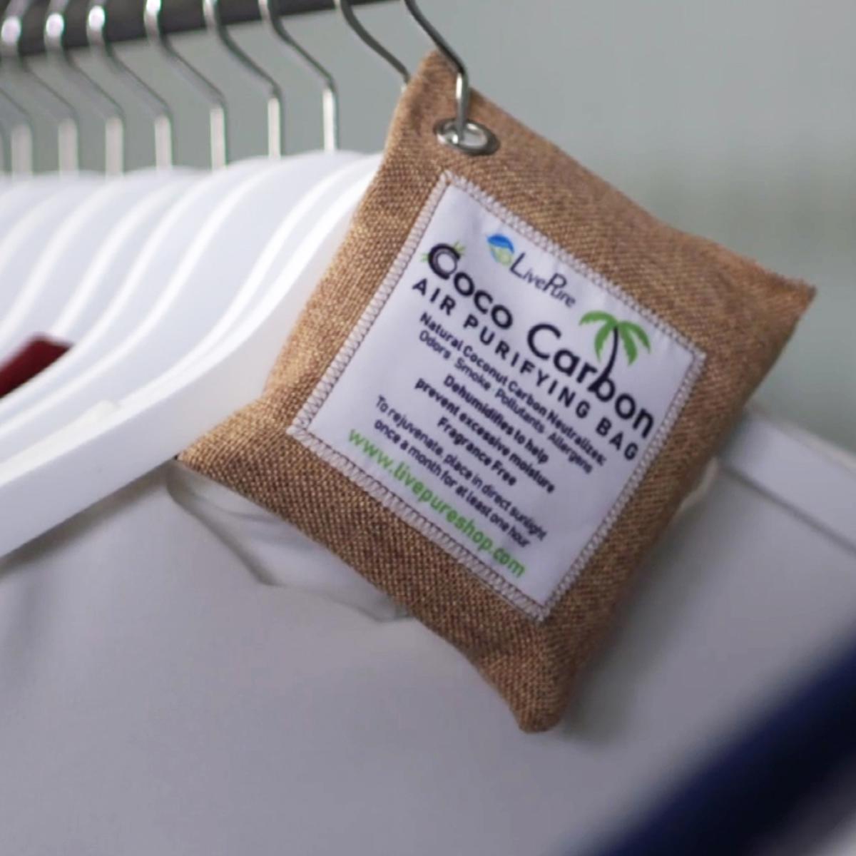 Coco carbon deals air purifying bag