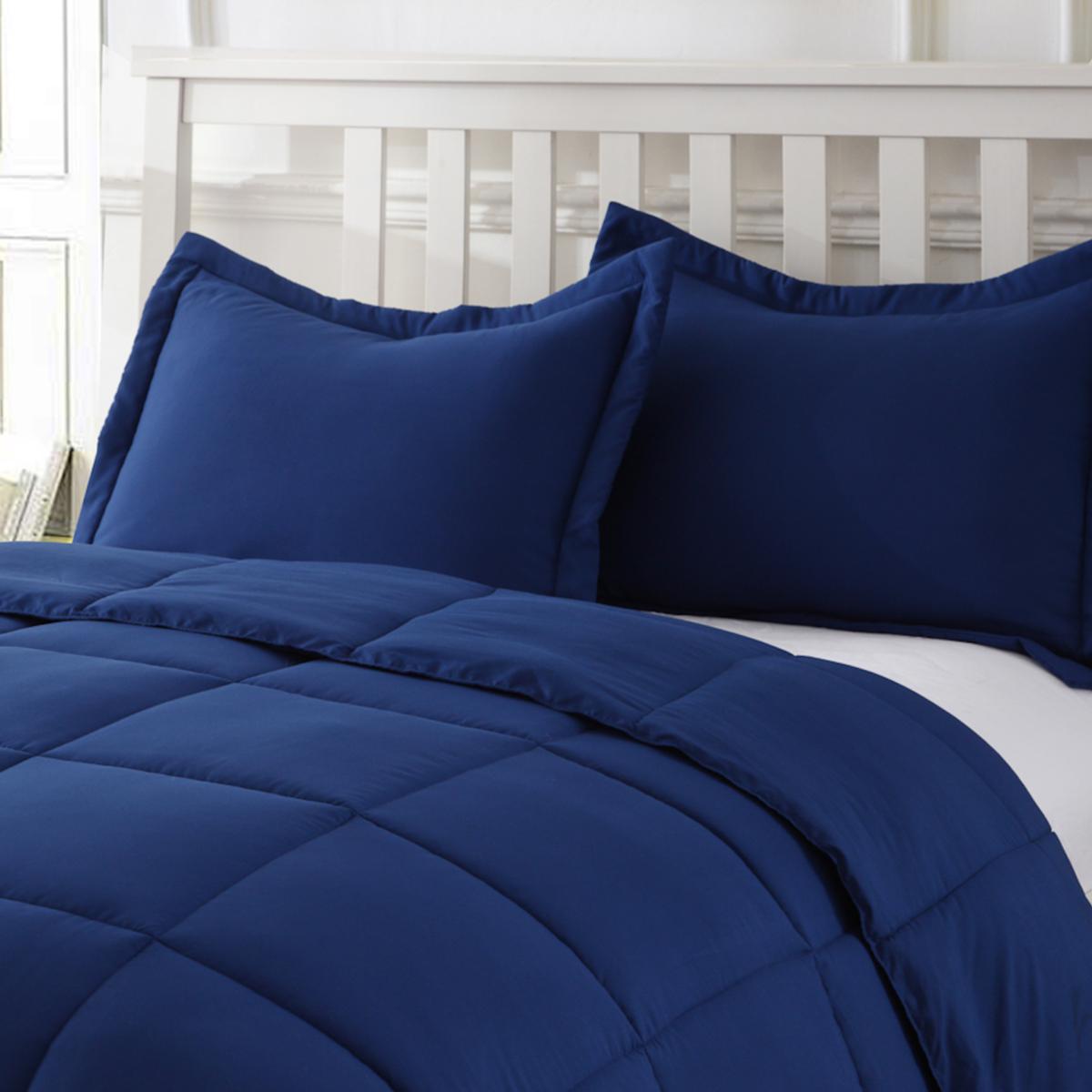 Stayclean Bacteria Inhibiting Diamond Stitch Comforter Set - On