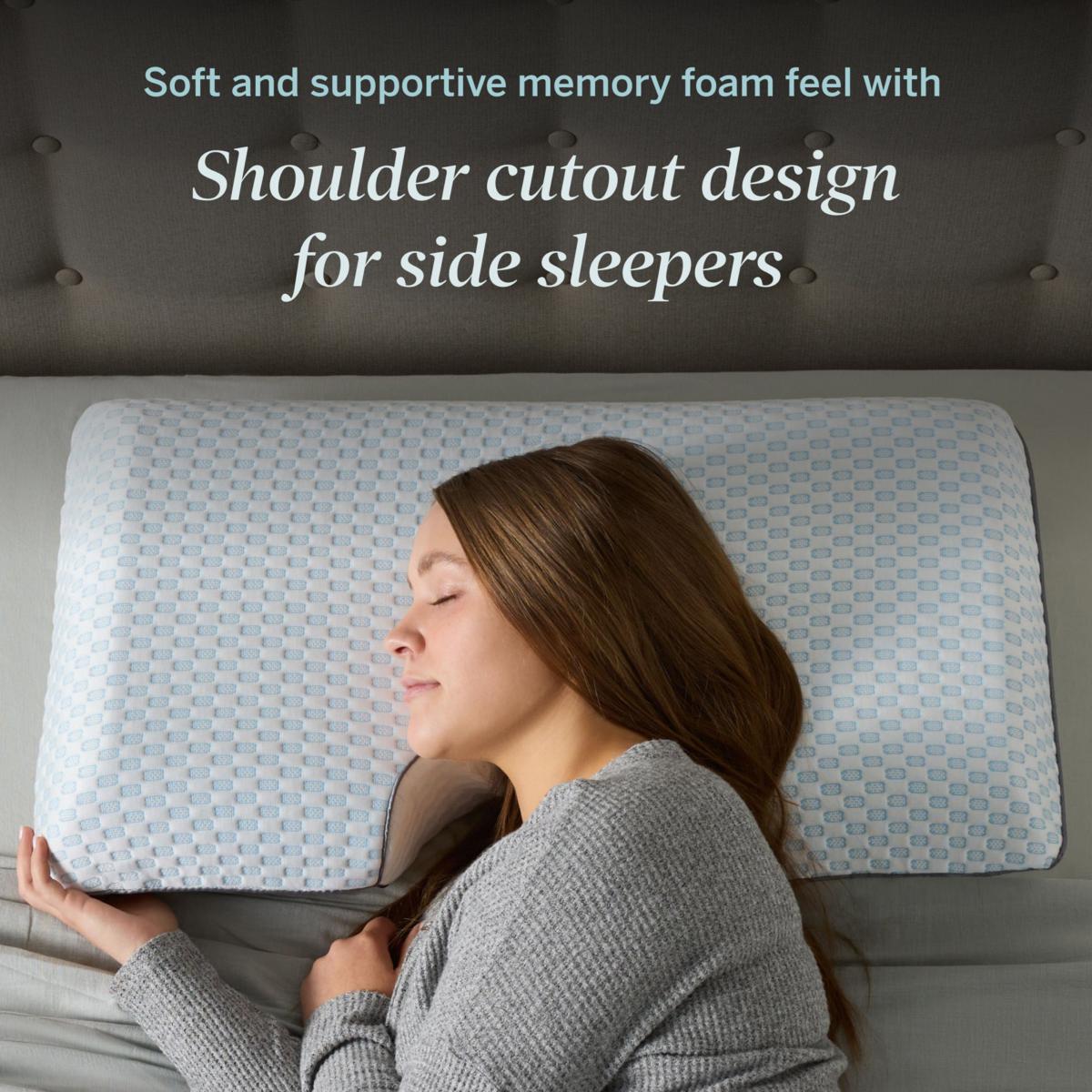 Bamboo side sleeper pillow best sale