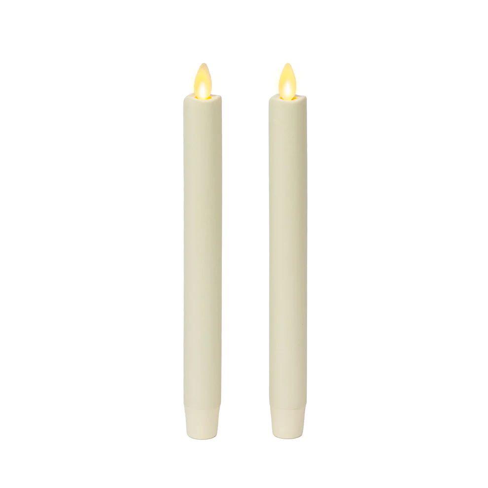 Luminara Set of (2) Wax-Dipper Taper Candles - 22117933 | HSN