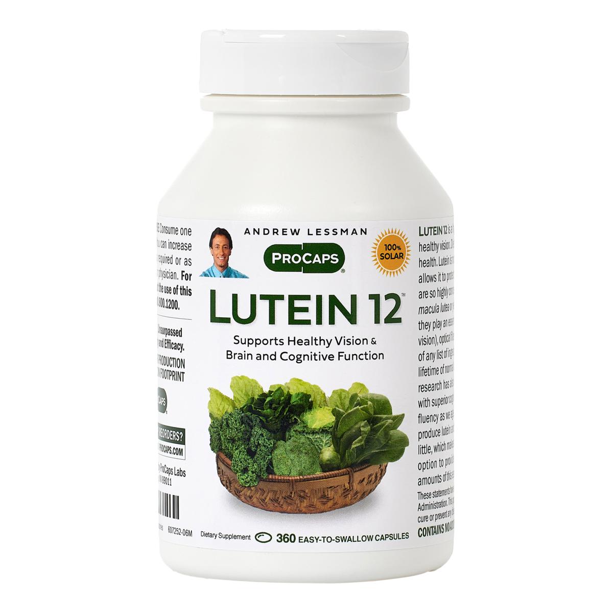 Lutein 12 - 360 Capsules