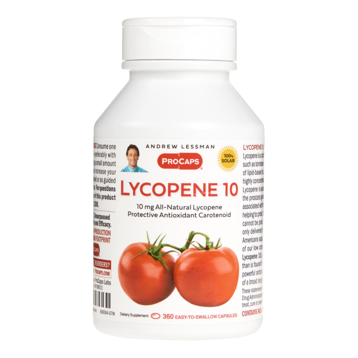 Lycopene 10 - 360 Capsules