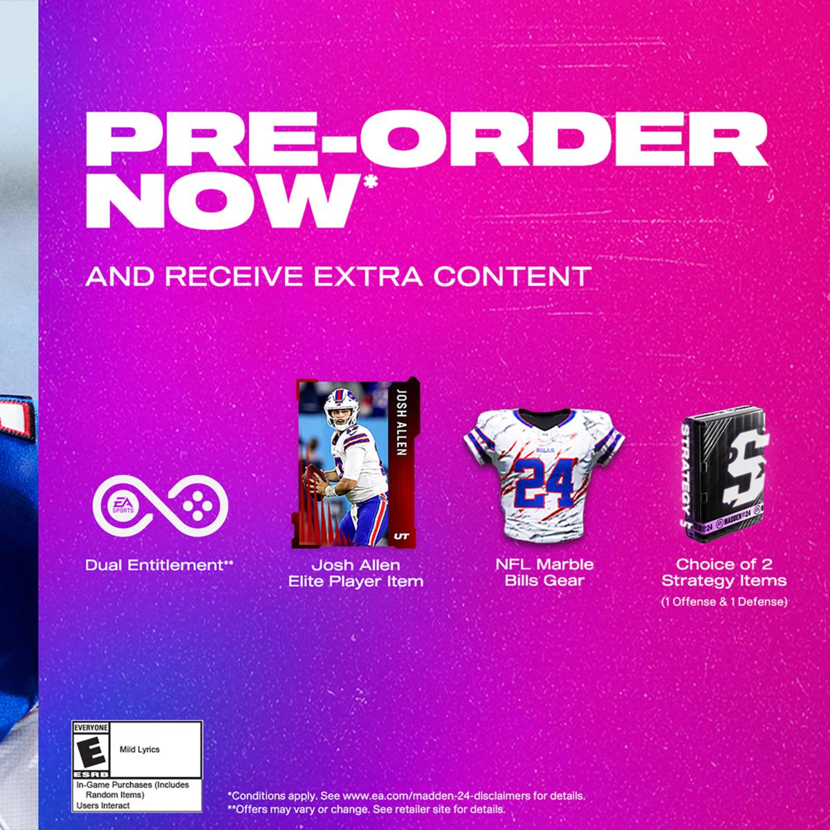 Madden NFL 24 - Pre-Order Details - EA SPORTS