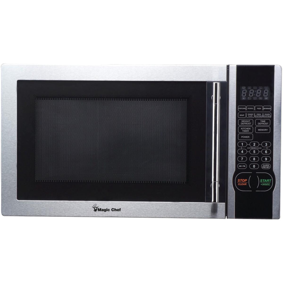 magic chef 1.1 cu ft 1000 watt microwave oven