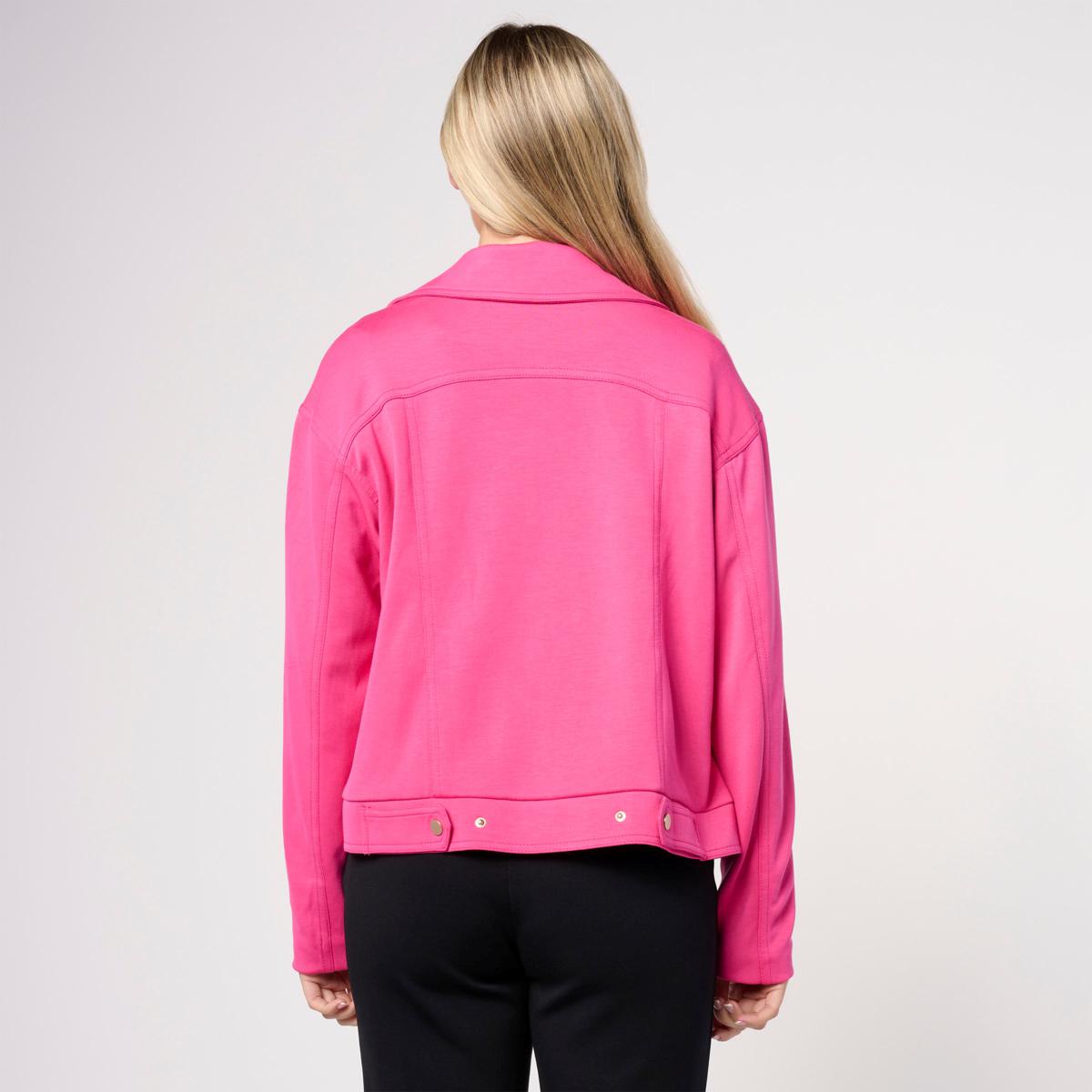 Mark & James by Badgley Mischka Double Closure Moto Jacket | HSN