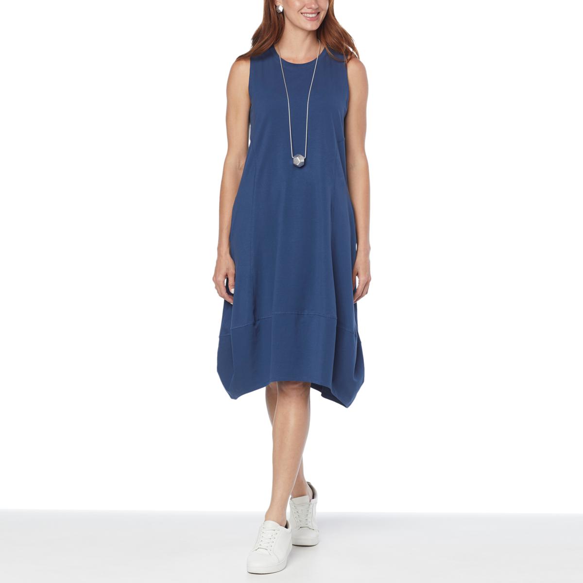 MarlaWynne Sleeveless Lantern Hem Balloon Dress