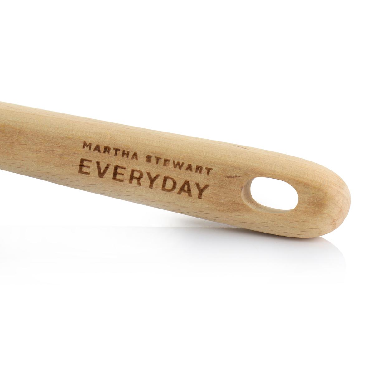 Martha Stewart Everyday Beech Wood Cooking Utensil Spoon