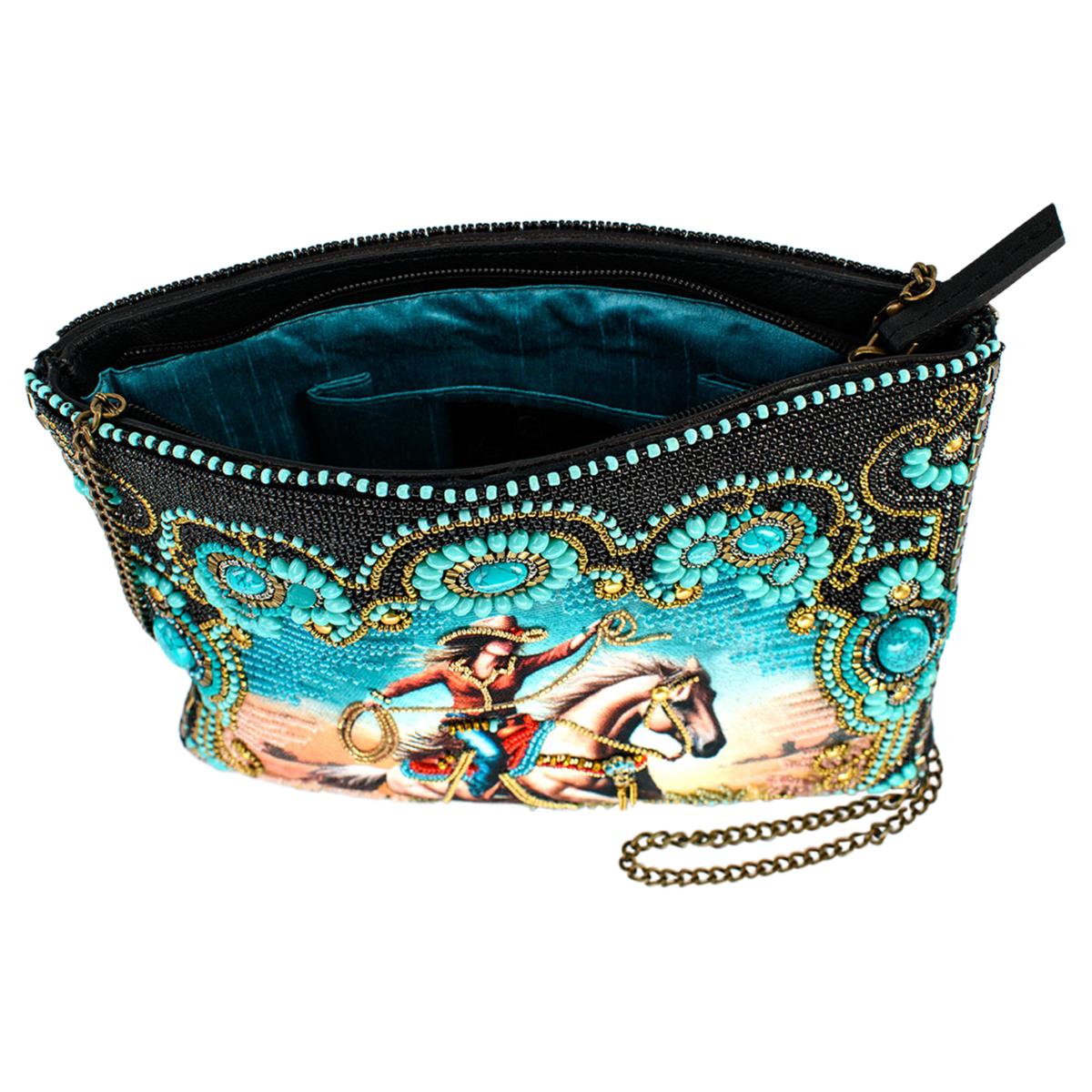 Mary Frances Garden Buzz Beaded Floral Honeybee Shoulder  Mary Frances cross body bag and wallet set main image 1