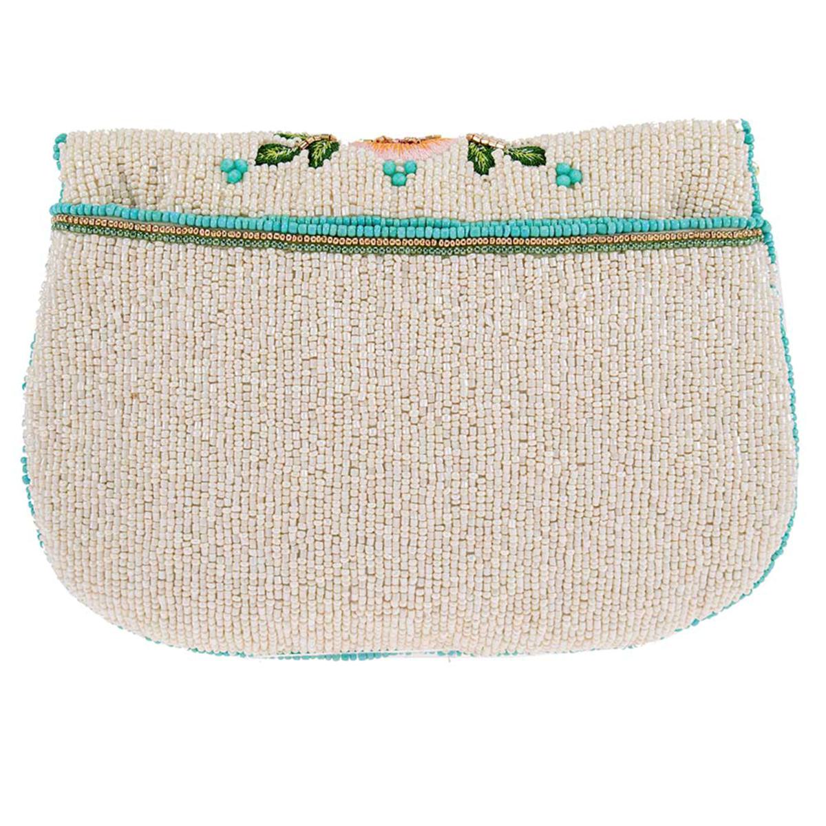 Mary Frances パブリーミニクロスポディクラッチ Mary Frances Handbag Hand-Beaded Crossbody/Clutch - 23347320