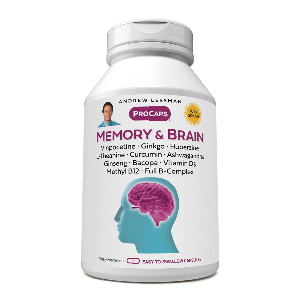 Memory and Brain - 180 capsules