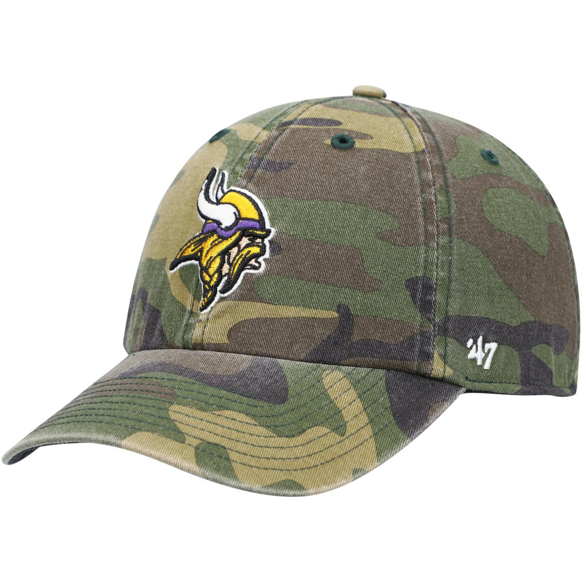 Accessories  Nfl Minnesota Vikings Camouflage Baseball Hat