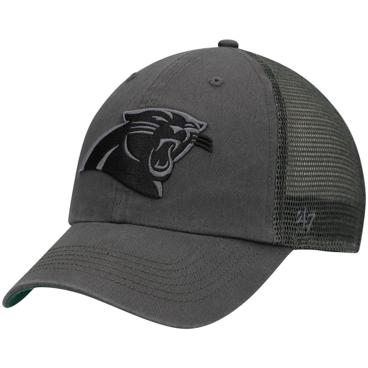 47' Men's Carolina Panthers Clean Up Black Adjustable Hat