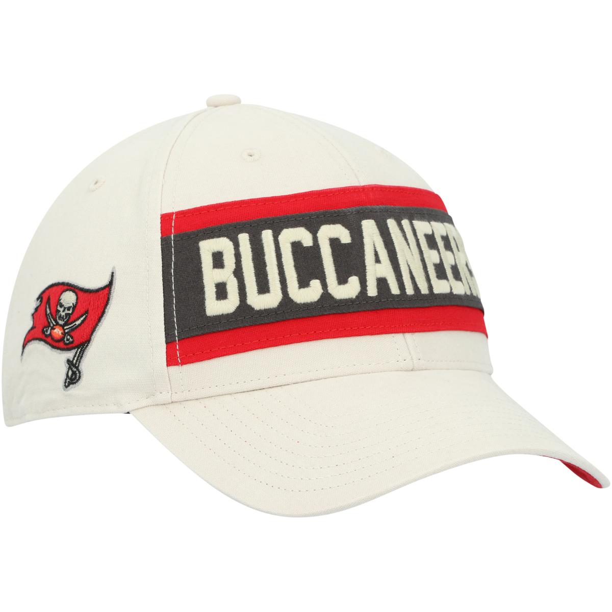 Tampa Bay Buccaneers LEATHER THROWBACK Fitted Hat