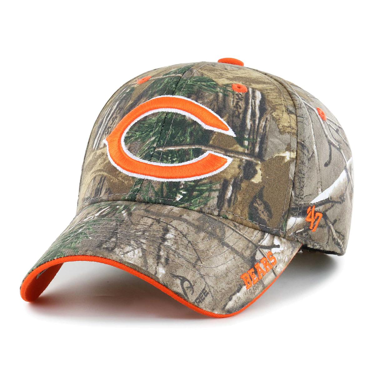 NFL Chicago Bears Realtree Frost Cap / Hat by Fan Favorite 