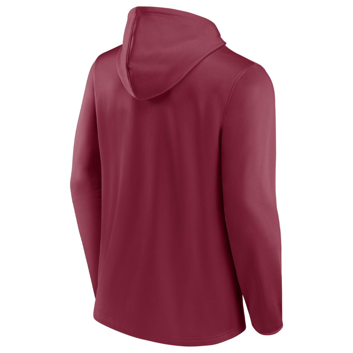 Burgundy and gold on sale hoodie