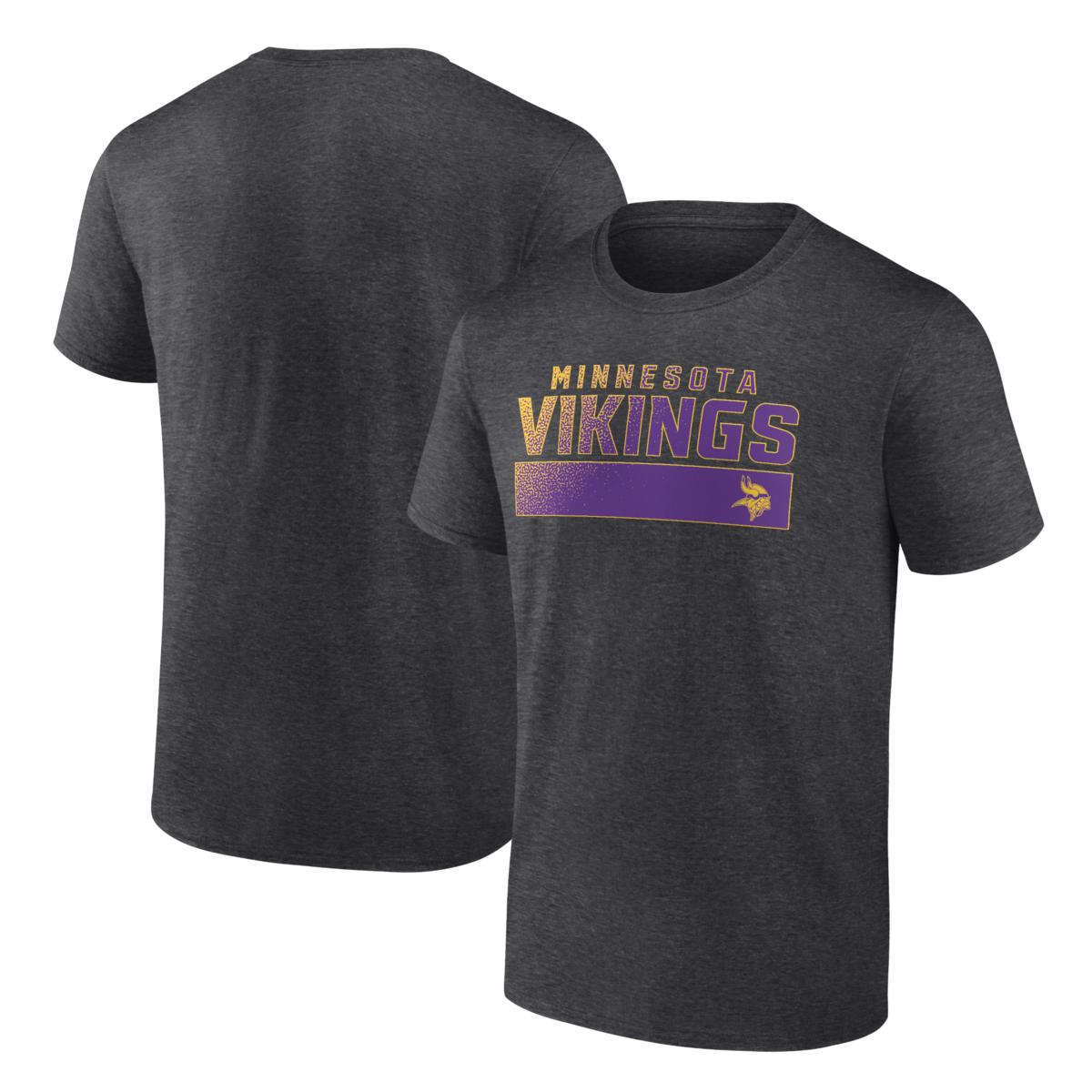 Men's Fanatics Branded Charcoal Minnesota Vikings T-Shirt - 22299589 | HSN