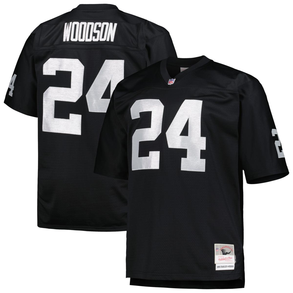 Raiders NFL Replica Black Jersey