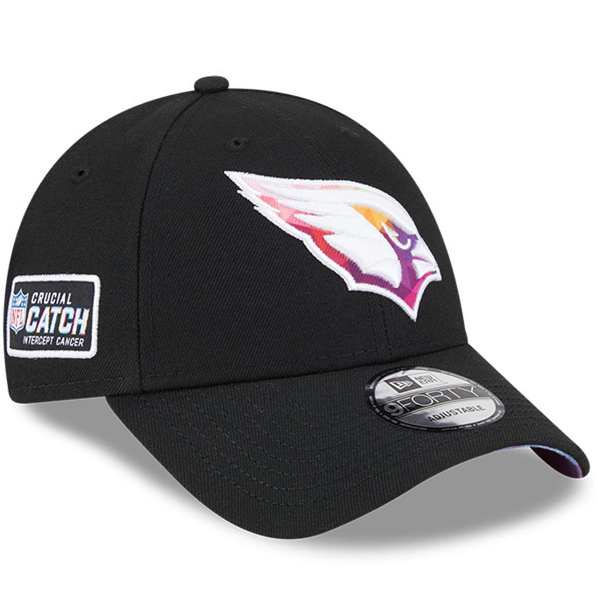 Arizona Cardinals New Era The League 9FORTY Adjustable Hat - Black