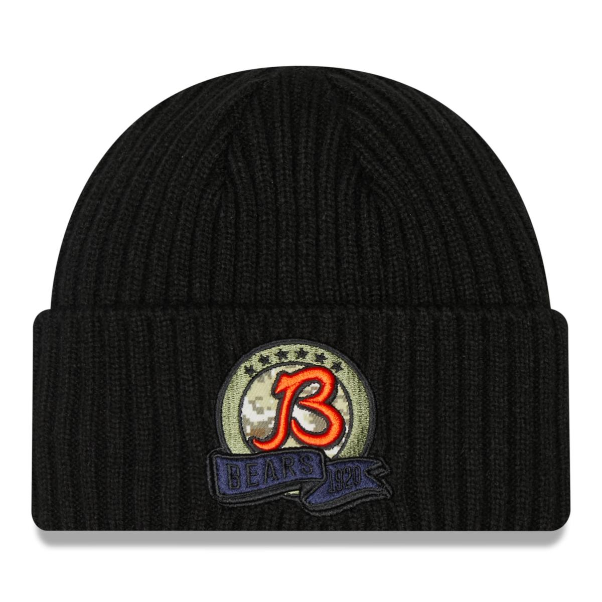 Chicago Bears Men's New Era Cuffed Knit Hat