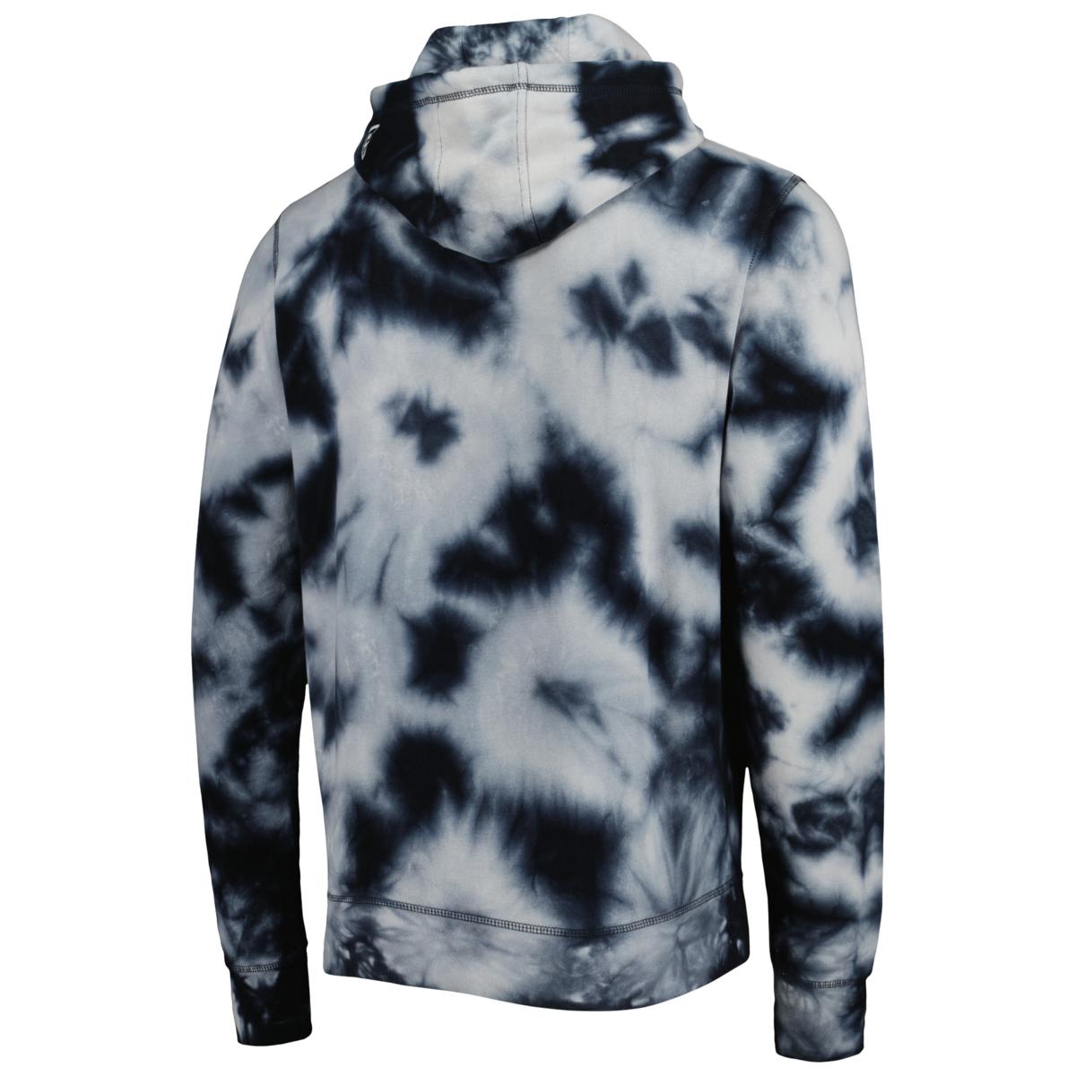 Men s New Era Black New Orleans Saints Team Tie Dye Pullover