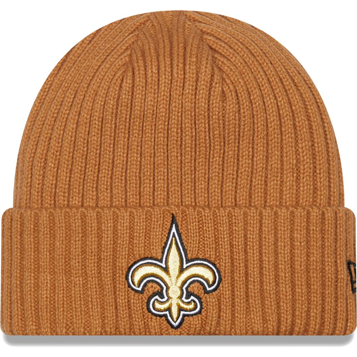 Men's New Era Brown Dallas Cowboys Core Classic Cuffed Knit Hat