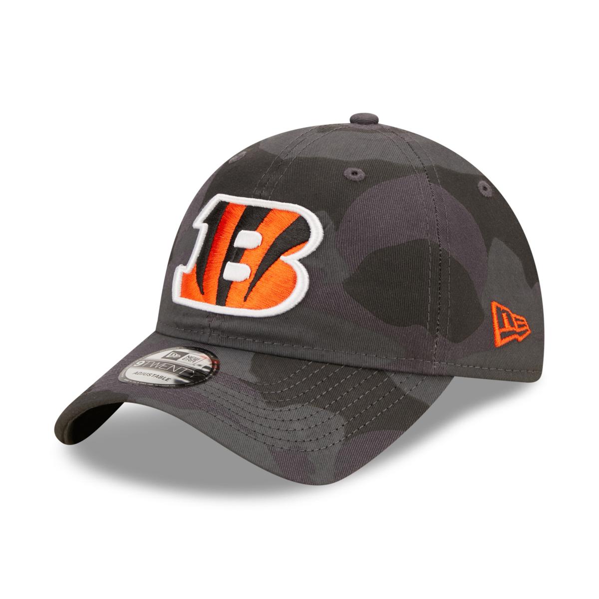 New Era Men's New Era Black Cincinnati Bengals Black On Black 9FIFTY  Adjustable Hat