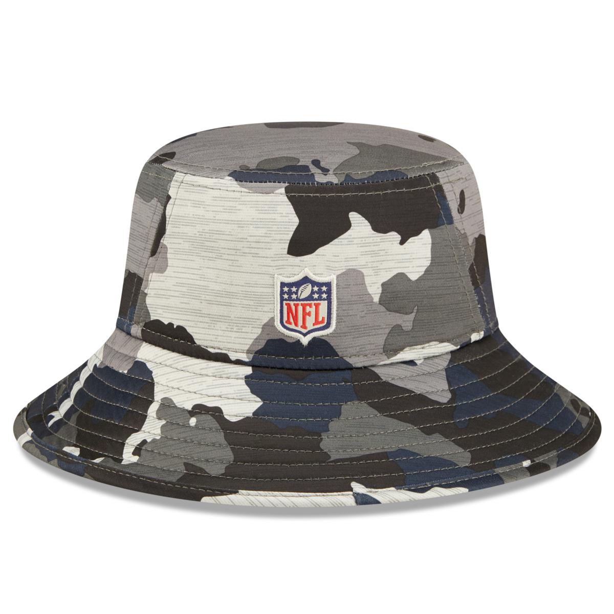 Men's New Era Camo Kansas City Chiefs 2022 NFL Training Camp Official  Bucket Hat