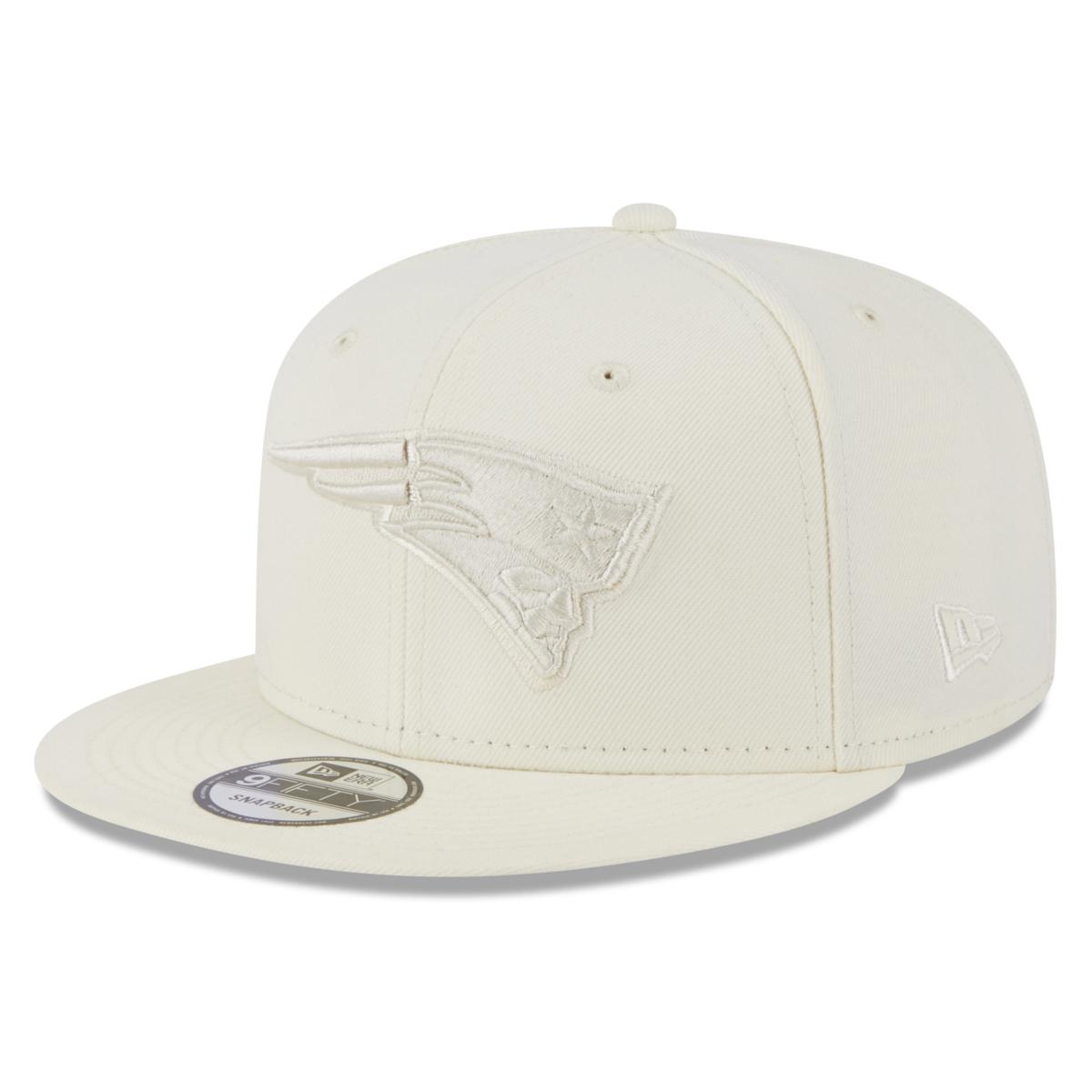 Men's New Era Cream New England Patriots Color Pack 9FIFTY Snapback Hat