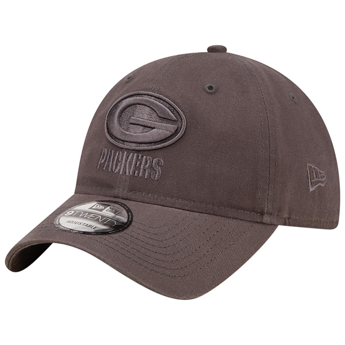 Men's New Era Gray/Graphite Green Bay Packers Two-Tone Sided