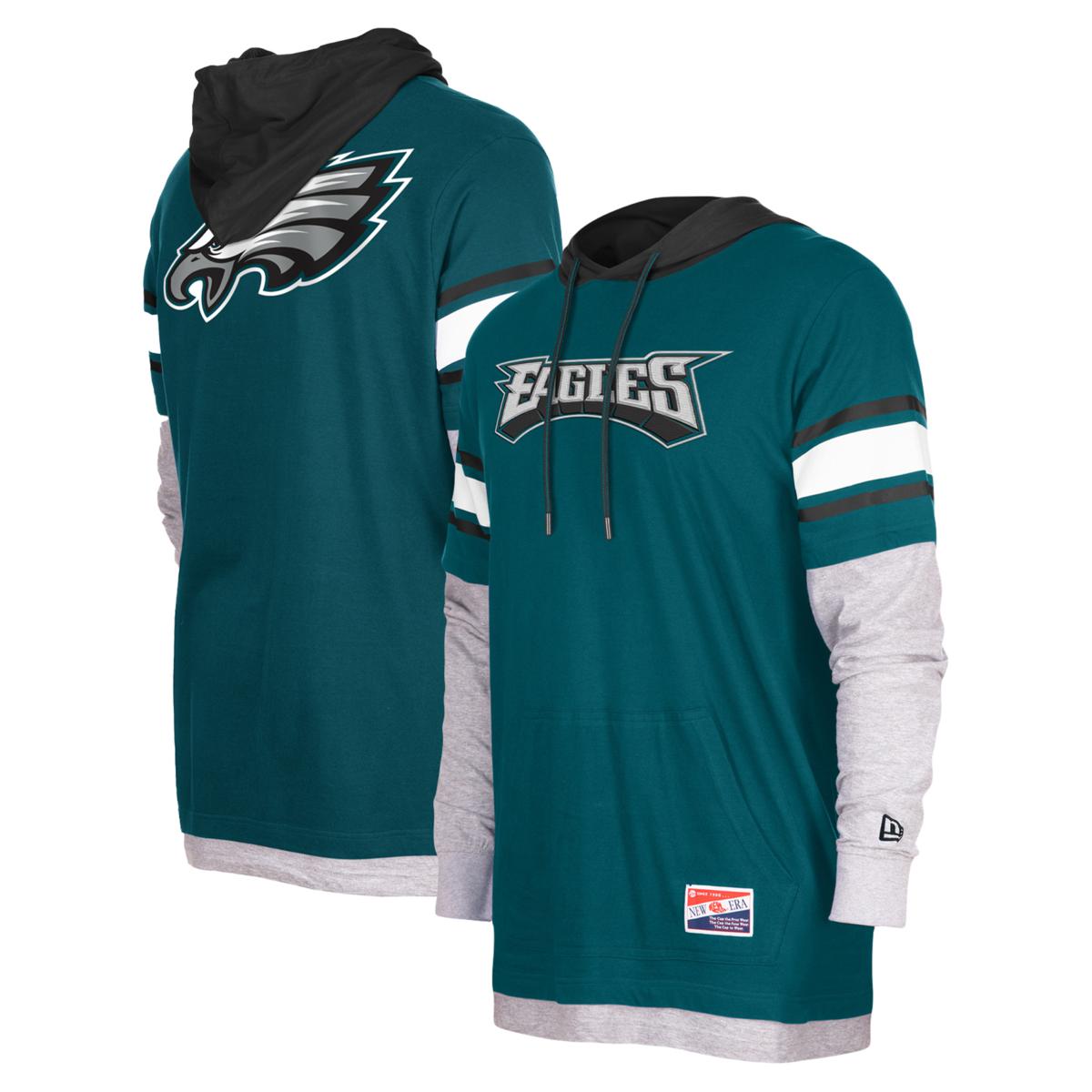 Men's New Era Midnight Green Philadelphia Eagles Current Day Long
