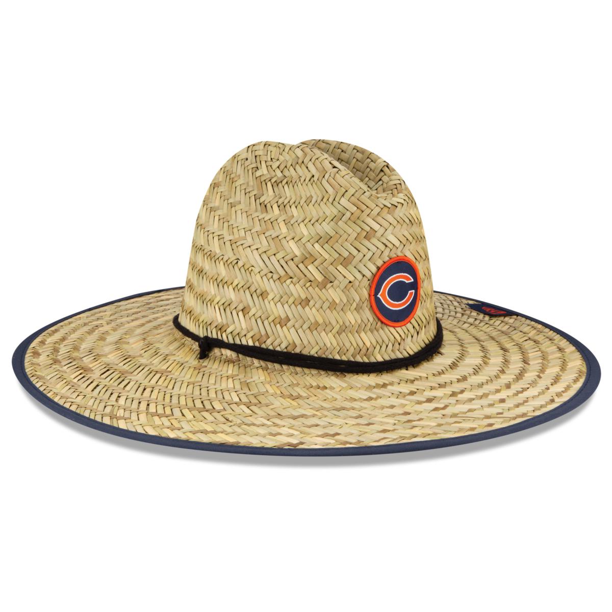 Chicago Cubs Floral Straw Hat