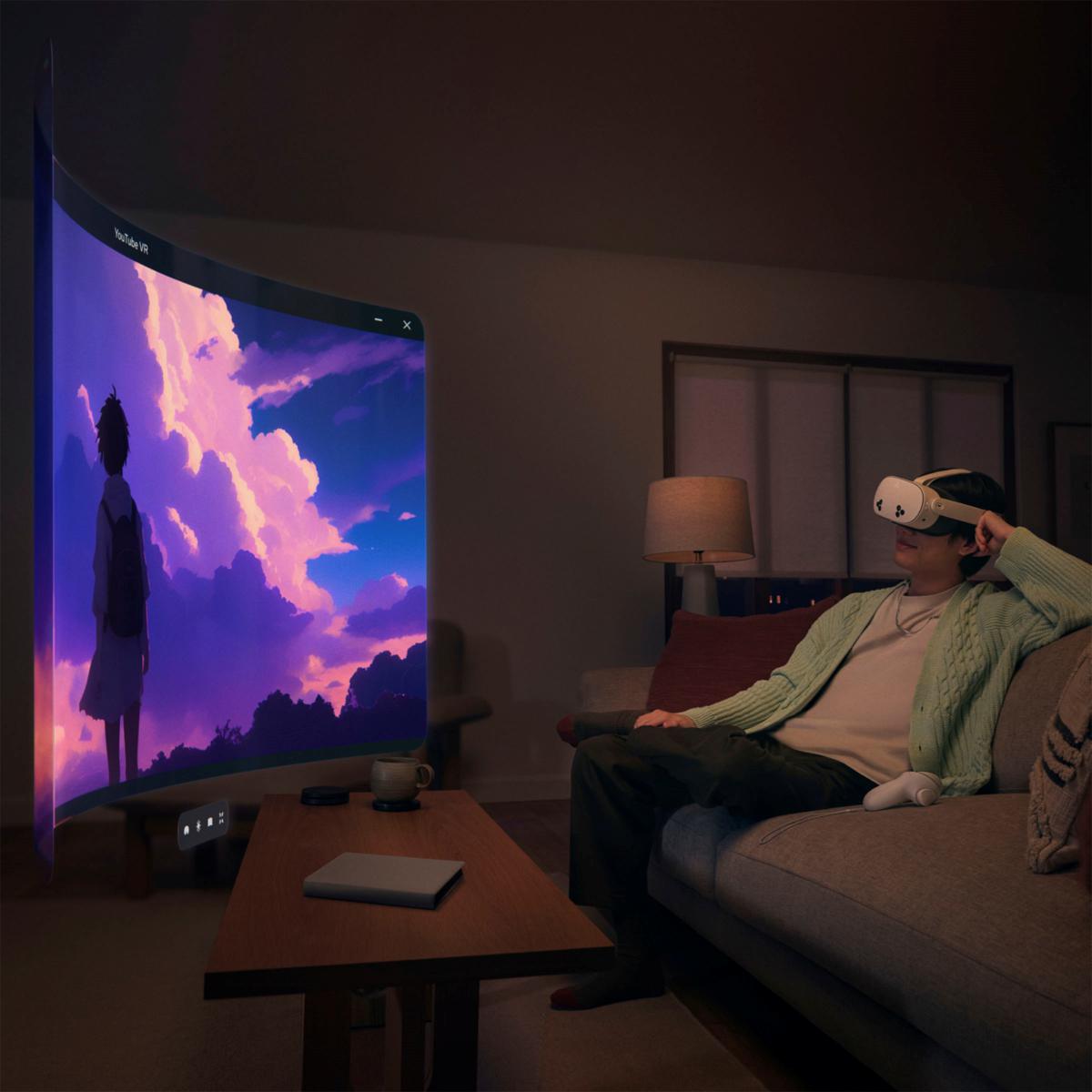 Meta Quest 3S 128GB Virtual Reality and Mixed Reality Headset | HSN
