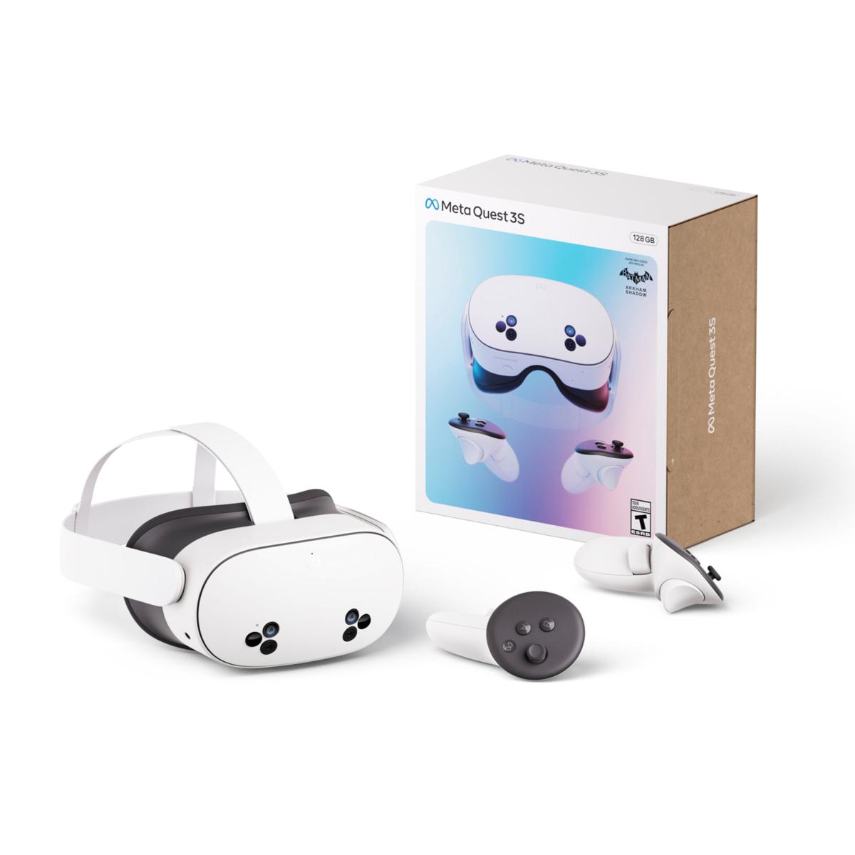 Meta Quest 3S 128GB Virtual Reality and Mixed Reality Headset | HSN