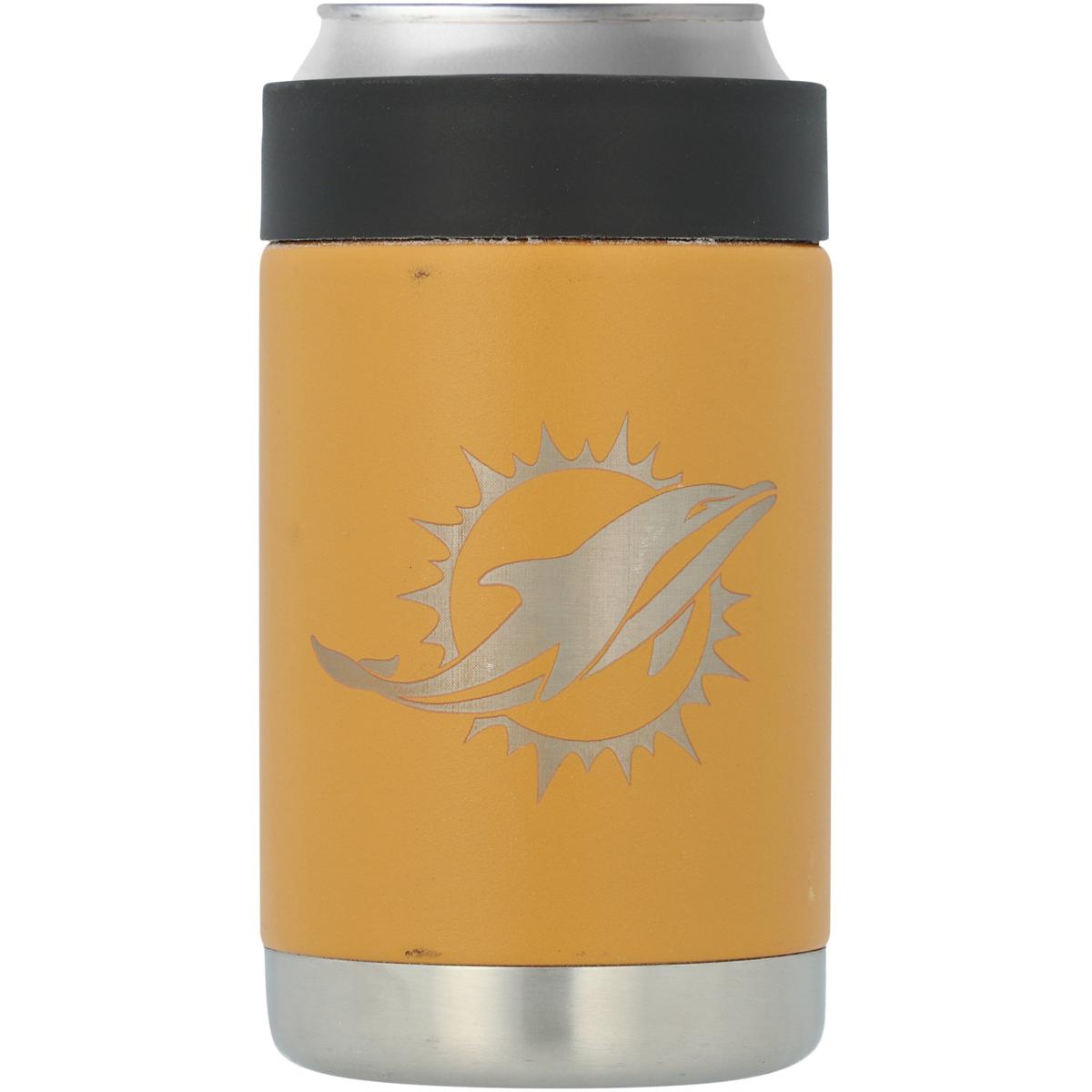 Fanatics Miami Dolphins Stainless Steel Canyon Can Holder